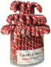 lizalica kišobran u displayu, candy cane