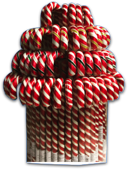 candy cane display lizalice